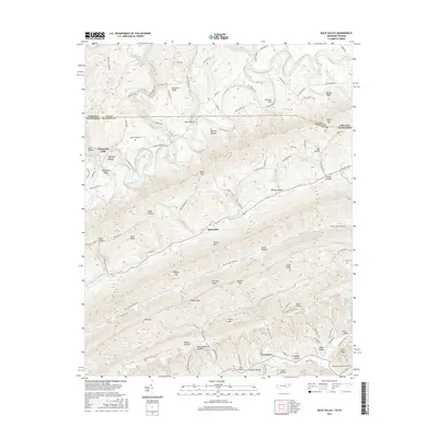 2016 Map of Back Valley, 2016 Print