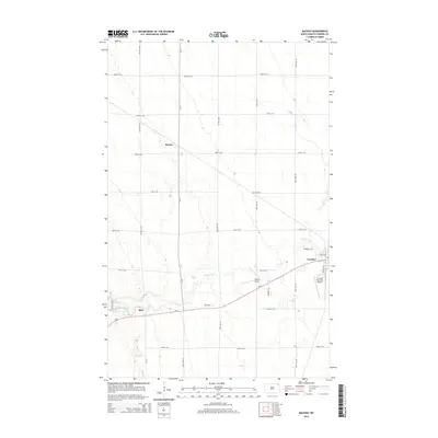 2014 Map of Backoo, 2014 Print