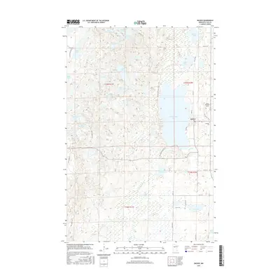 2016 Map of Backus, 2016 Print