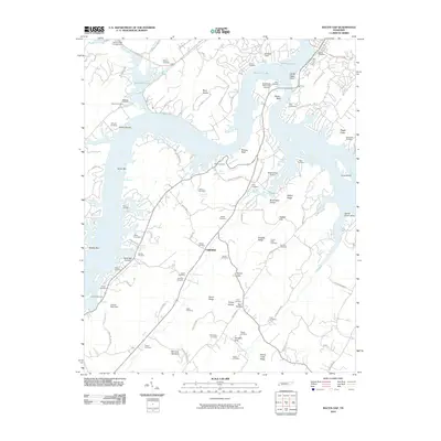2010 Map of Bacon Gap, 2010 Print
