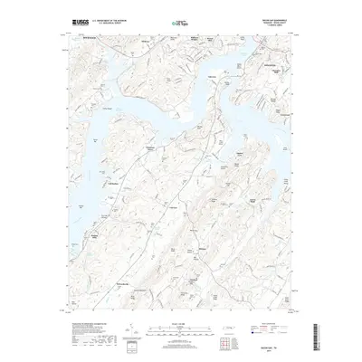2019 Map of Bacon Gap, 2019 Print