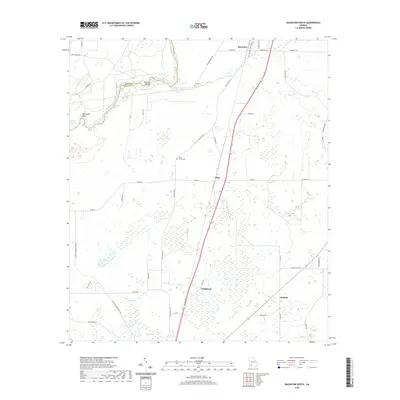 2020 Map of Baconton South, 2020 Print