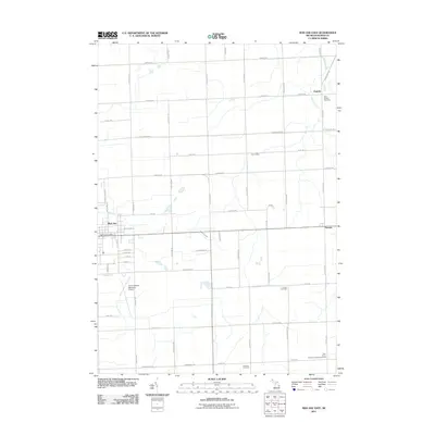 2011 Map of Bad Axe East, 2011 Print