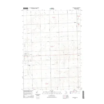 2014 Map of Bad Axe East, 2014 Print