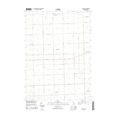 2014 Map of Bad Axe SE, 2014 Print