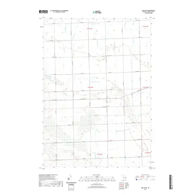 2019 Map of Bad Axe SE, 2019 Print