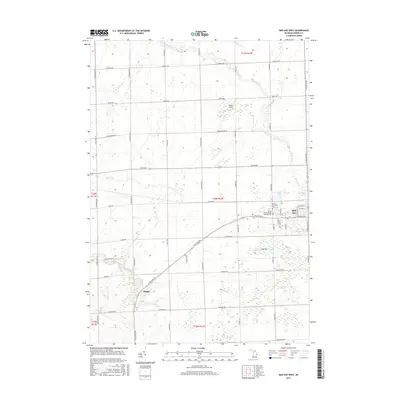 2017 Map of Bad Axe West, 2017 Print