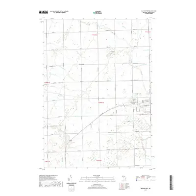 2019 Map of Bad Axe West, 2019 Print
