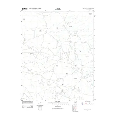 2011 Map of Bad Bug Butte, 2011 Print