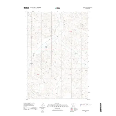 2020 Map of Badbaby Coulee, 2020 Print