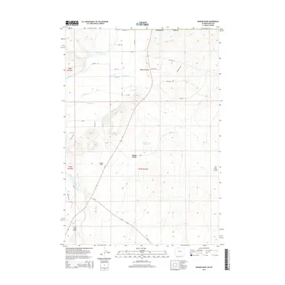 2015 Map of Badger Basin, 2015 Print