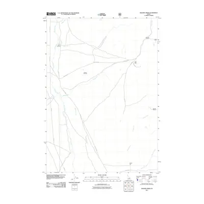 2011 Map of Badger Creek, 2011 Print