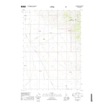 2020 Map of Badger Creek, 2020 Print