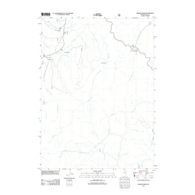 2012 Map of Badger Creek, 2012 Print