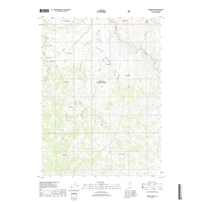 2018 Map of Badger Creek, 2018 Print