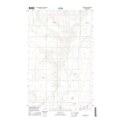 2017 Map of Badger Creek, 2017 Print