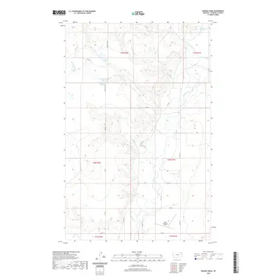 2020 Map of Badger Creek, 2020 Print