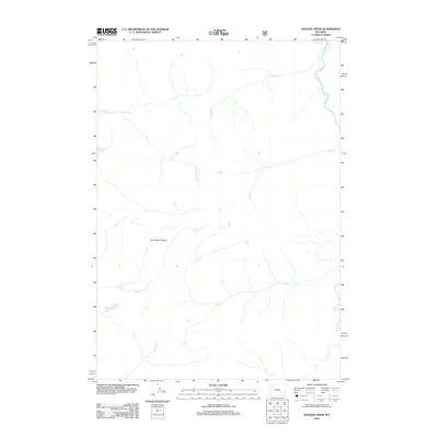 2012 Map of Badger Creek, 2012 Print