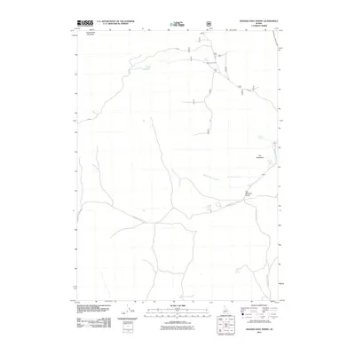2011 Map of Badger Hole Spring, 2011 Print