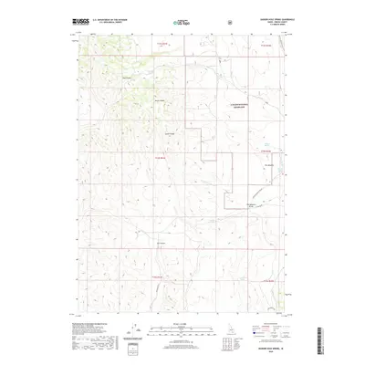 2020 Map of Badger Hole Spring, 2020 Print