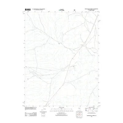2012 Map of Badger Hole Spring, 2012 Print