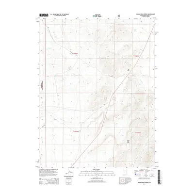 2014 Map of Badger Hole Spring, 2014 Print