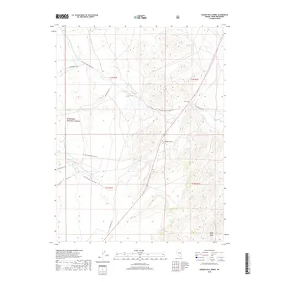 2018 Map of Badger Hole Spring, 2018 Print