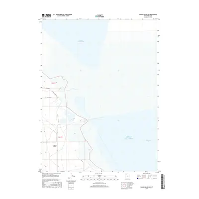 2017 Map of Badger Island NW, 2017 Print