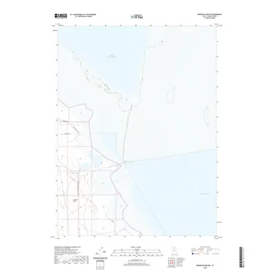 2020 Map of Badger Island NW, 2020 Print