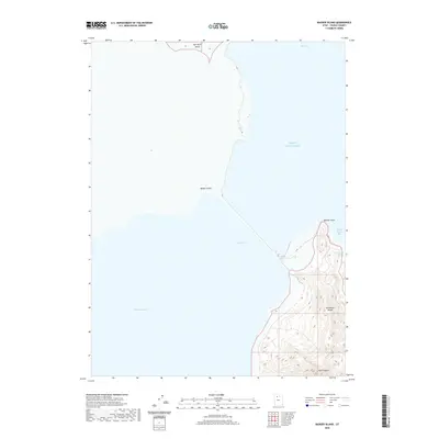 2020 Map of Badger Island, 2020 Print
