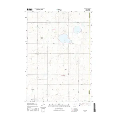 2015 Map of Badger, 2015 Print