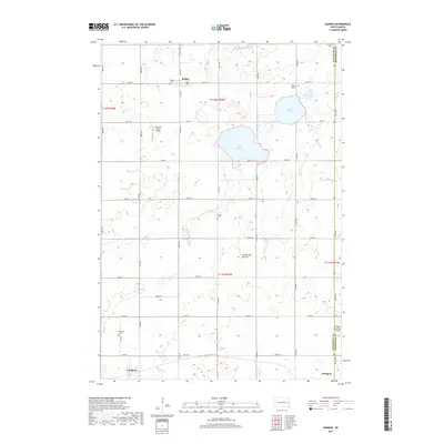 2017 Map of Badger, 2017 Print