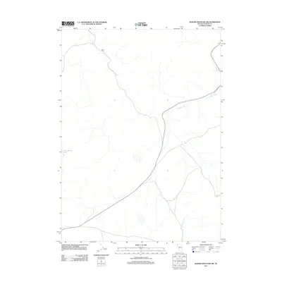 2011 Map of Badger Mountain NW, 2011 Print