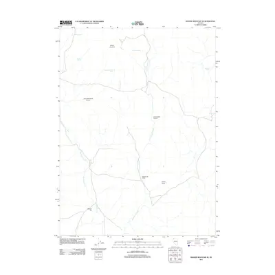 2011 Map of Badger Mountain SE, 2011 Print
