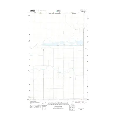 2013 Map of Badger NE, 2013 Print
