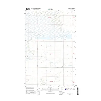 2016 Map of Badger NE, 2016 Print