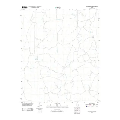 2010 Map of Badger Nest Tank, 2010 Print