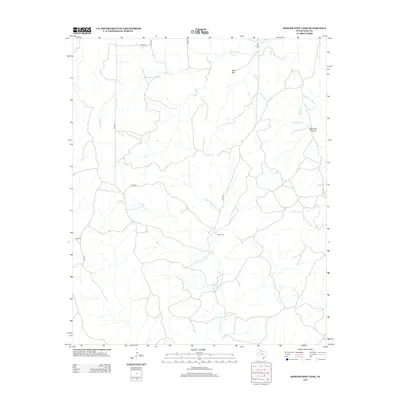 2012 Map of Badger Nest Tank, 2012 Print