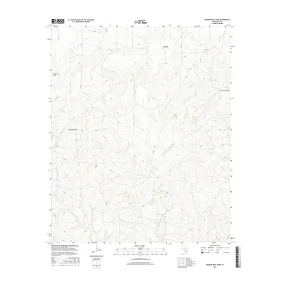 2016 Map of Badger Nest Tank, 2016 Print