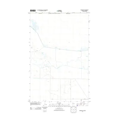 2013 Map of Badger NW, 2013 Print