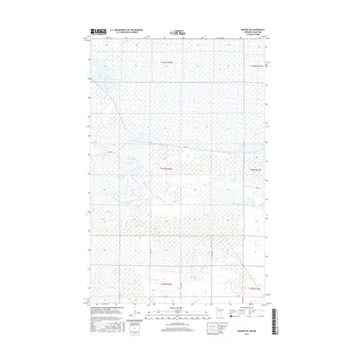 2016 Map of Badger NW, 2016 Print