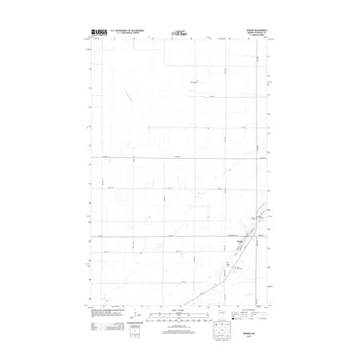 2013 Map of Badger, 2013 Print
