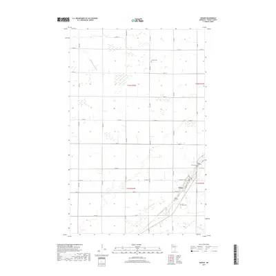 2019 Map of Badger, 2019 Print