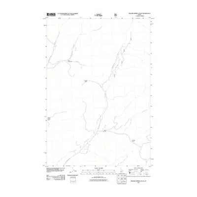 2011 Map of Badger Spring Gulch, 2011 Print