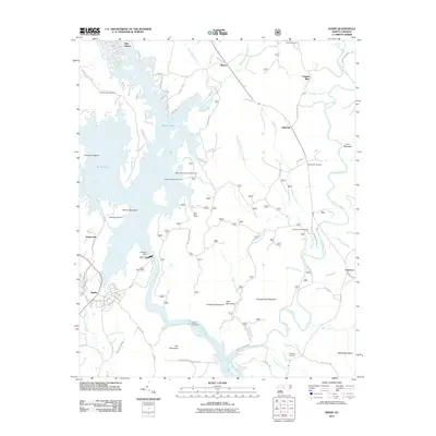 2011 Map of Badin, 2011 Print