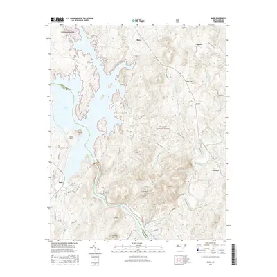 2016 Map of Badin, 2016 Print