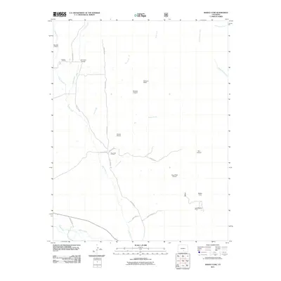 2011 Map of Badito Cone, 2011 Print