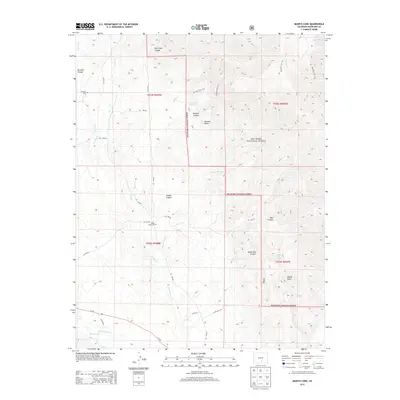 2013 Map of Badito Cone, 2013 Print