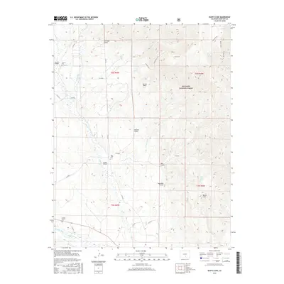 2016 Map of Badito Cone, 2016 Print