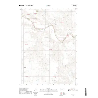 2017 Map of Badnation, 2017 Print